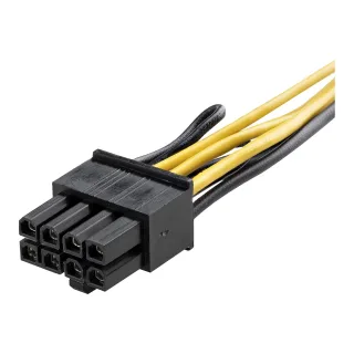 StarTech PCI Express 6 pin to 8 pin Power Adapter Cable - Power adapter - 6 pin PCIe power (F) to 8 pin PCIe power (M) - 15.5 cm - yellow - for P/N: ATX2POWER430, ATX2POWER530