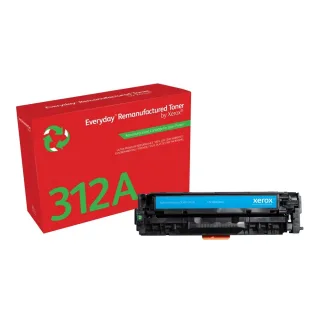 Xerox 006R03818 Cyan Toner Cartridge Equivalent to Hp 312A for Color Laserjet