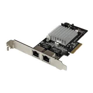 Startech Dual Port PCI Express (PCIe x4) Gigabit Ethernet Server Adapter - 2 Port Network Card - Intel i350 NIC - GbE Network Card (ST2000SPEXI) - Network adapter - PCIe 2.1 x4 - Gigabit Ethernet x 2