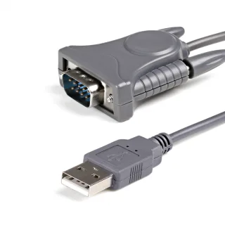 Startech 3ft USB to RS232 DB9 Serial Adapter Cable - M/M - Serial adapter - USB 2.0 - RS-232