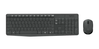 Logitech 920-008024 MK235 Wireless Keyboard / Mouse GREY-BGR-2.4GHZ-INTNL