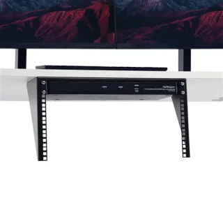 Startech 6U Wall Mount Patch Panel Bracket - 19 in - Steel - Vertical Mounting Bracket for Networking and Data Equipment (RK619WALLV)