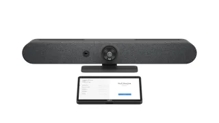 Logitech - Video conferencing kit (Logitech Tap IP, Logitech Rally Bar Mini) - Zoom Certified, Certified for Microsoft Teams - power adapter included