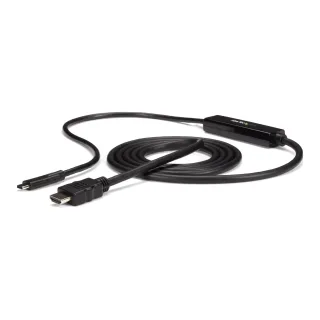 StarTech USB C to HDMI Adapter Cable - USB Type-C HDMI - 2m 6 ft. - 4K - External video adapter - USB-C - HDMI - for P/N: TB33A1C