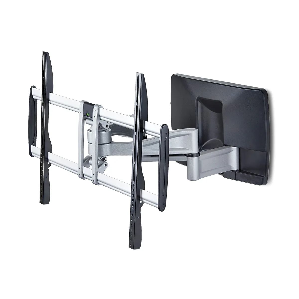Startech - Mounting kit (wall mount, 2 vertical brackets) - articulating - for flat panel - low profile - aluminium, steel - screen size: 32"-100" - wall-mountable - TAA Compliant