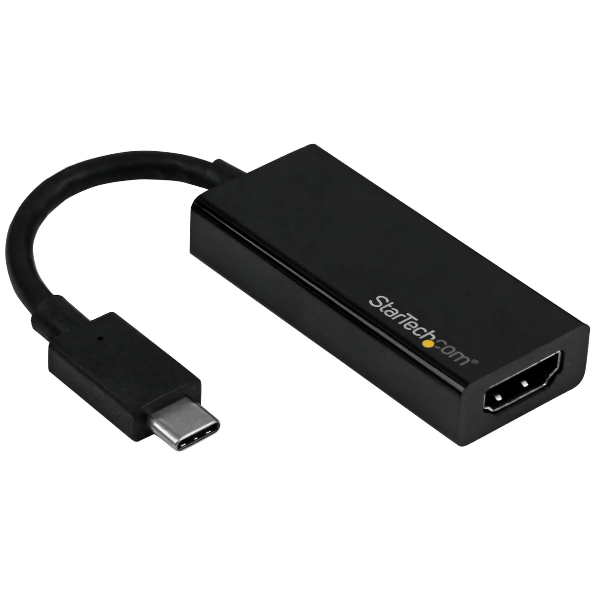 StarTech USB-C to HDMI Adapter - USB Type-C to HDMI Converter - 4K 60Hz - External video adapter - USB-C - HDMI - black - for P/N: TB3DK2DPM2, TB3DOCK2DPPD, TB3DOCK2DPPU, TB4CDOCK