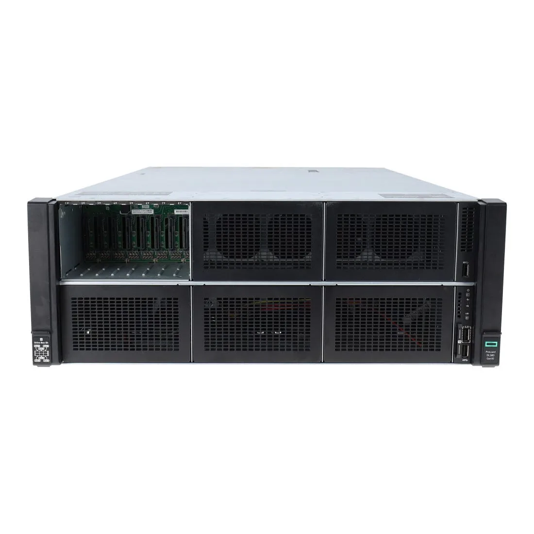 HPE ProLiant DL580 Gen9 Base - Server - rack-mountable - 4U - 4-way - 2 x Xeon E7-4809v3 up to - RAM 64 GB - SAS - hot-swap 2.5" bay(s) - no HDD - Matrox G200 - Gigabit Ethernet - monitor: none