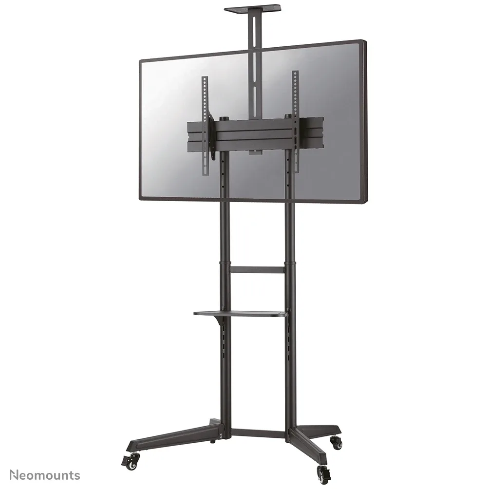 MOBILE FLOOR STAND INCL. AV- AND CAM SHELF (HEIGHT ADJUSTABLE