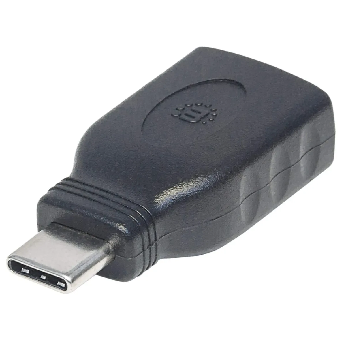 Manhattan 354646 USB-C to USB-A Adapter- Male/Female 5GBPS (USB 3.0) Blac