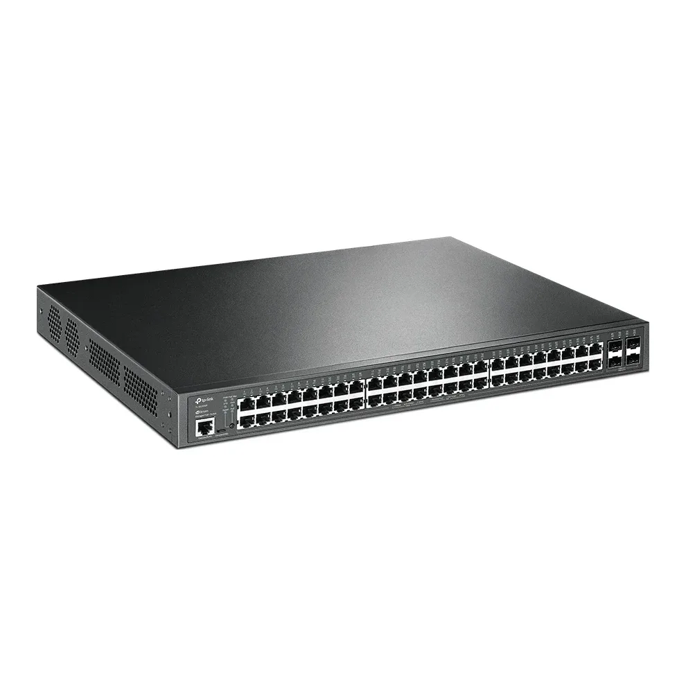 TP-Link JetStream TL-SG3452 48-Port Metal Gigabit L2 Managed Switch with 4 SFP Slots
