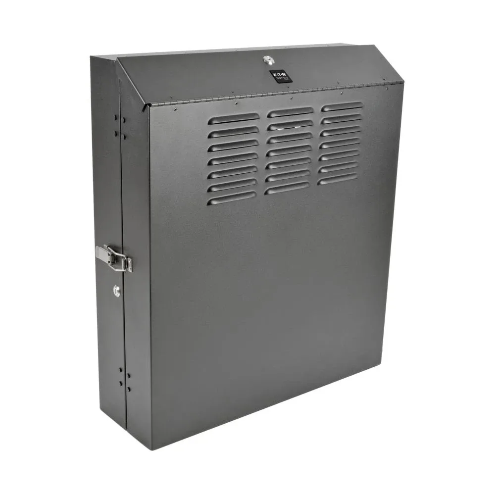Eaton Tripp Lite Series 6U Wall Mount Low Profile Secure Rack Enclosure Cabinet Vertical - Rack cabinet - wall mountable - black - 6U - 19