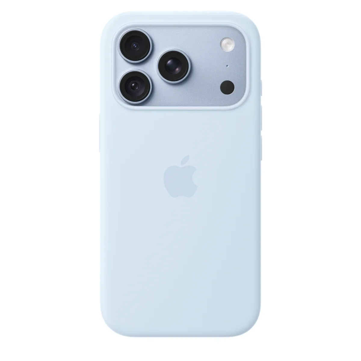 Apple - Protective cover for mobile phone - MagSafe compatibility - silicone - crisp blue - for iPhone 18 Pro
