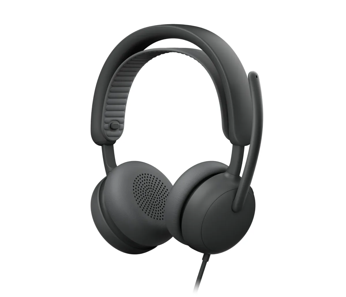 Logitech Zone Wired 2 for Business - Headset - on-ear - wired - active noise cancelling - graphite - UC certified