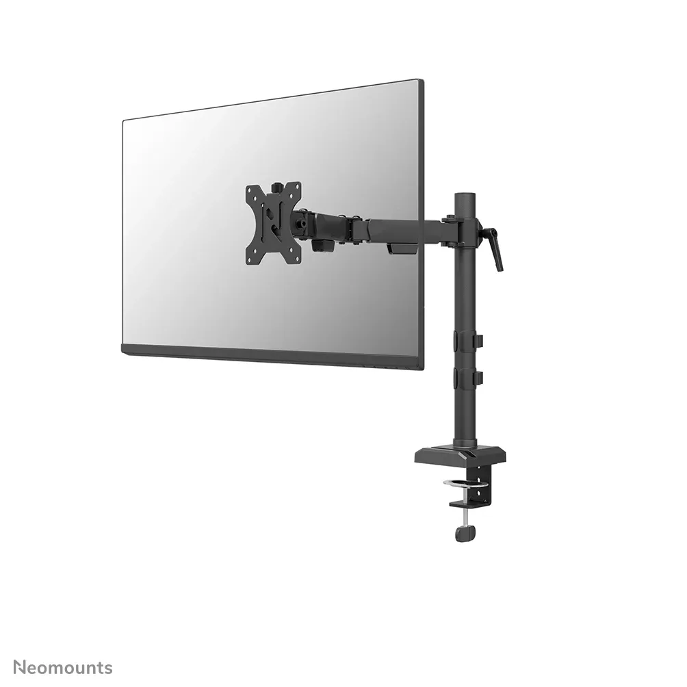 Neomounts DS60-600BL1 - Mounting kit (monitor arm, grommet clamp) - full-motion - for Monitor - steel - black - screen size: 10"-32" - desk-mountable