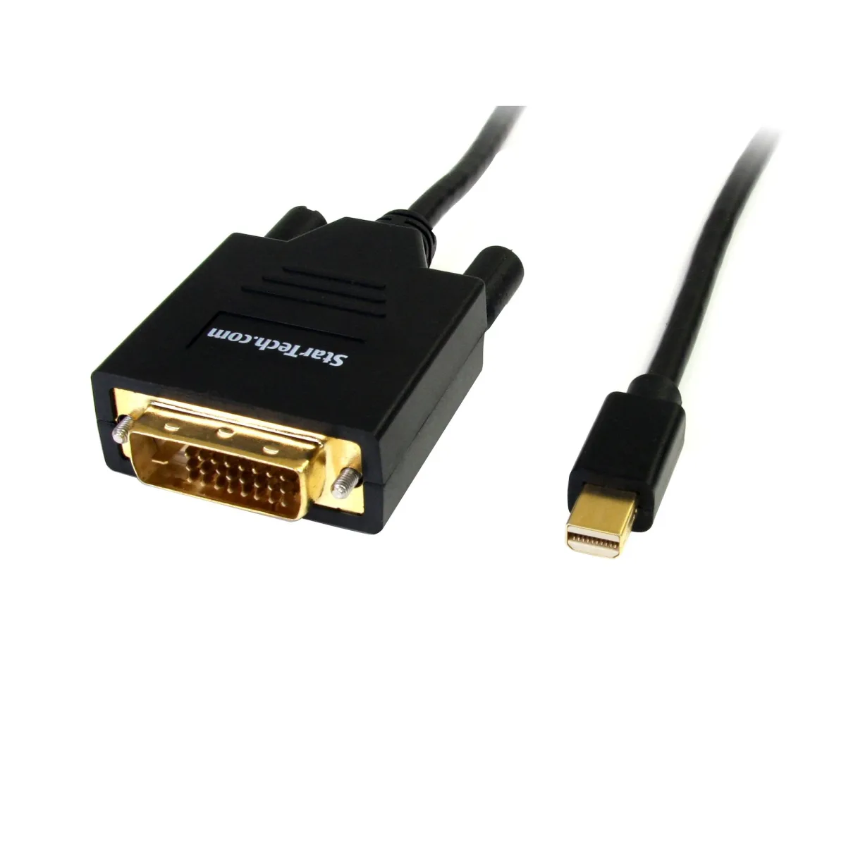 StarTech 6 ft Mini DisplayPort to DVI Cable - M/M - MDP to DVI Cable - MiniDP to DVI - Mini DP to DVI Converter (MDP2DVIMM6)