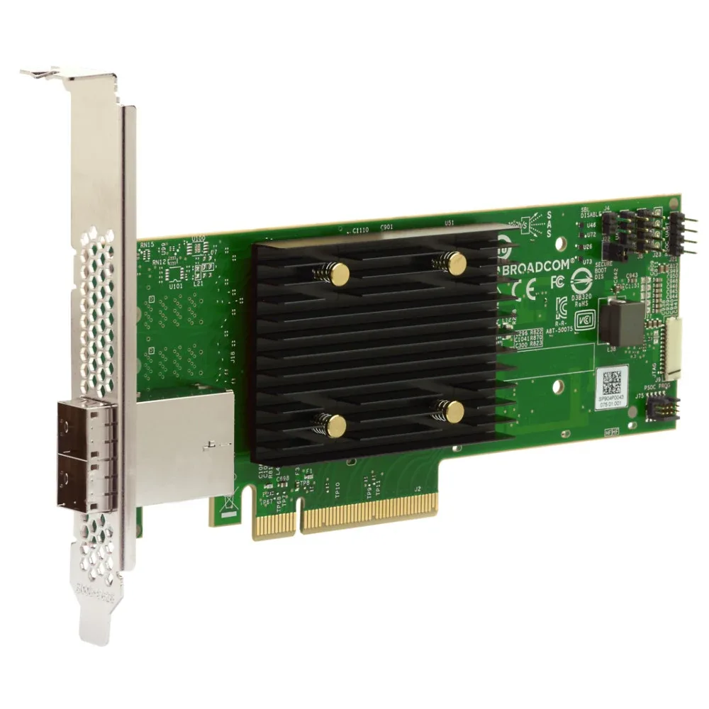 Lenovo ThinkSystem 440-8e - Storage controller - 8 Channel - SATA 6Gb/s / SAS 12Gb/s - low profile - PCIe 4.0 x8 - for ThinkSystem SR630 V3, SR645 V3, SR65X V3, SR665 V3, SR675 V3, SR860 V3, ST650 V2, ST650 V3