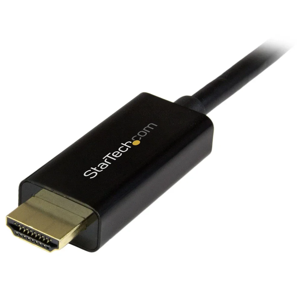 Startech 6.5 ft / 2m DisplayPort to HDMI converter cable - 4K (DP2HDMM2MB)