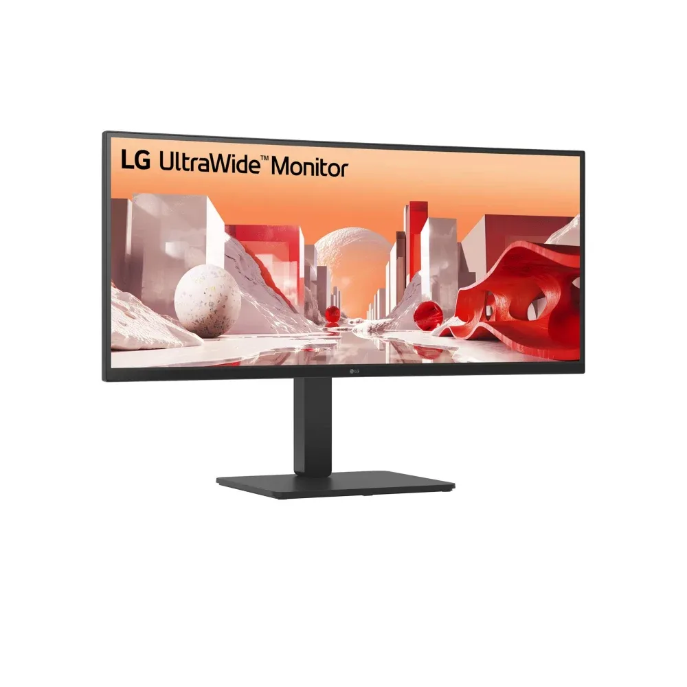 LG UltraWide 34BA75QE-B - LED monitor - curved - 34" - 3440 x 1440 WQHD @ 60 Hz - IPS - 300 cd/m² - 1000:1 - HDR10 - 5 ms - 2xHDMI, DisplayPort, USB-C - speakers