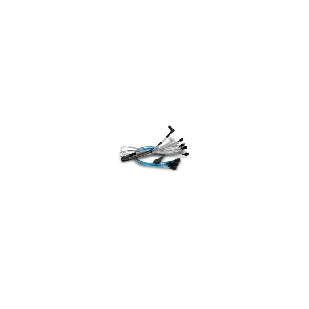 Broadcom - SAS internal cable - Slim SAS (SFF-8654) (M) to U.2 (SFF-8639) - 1 m