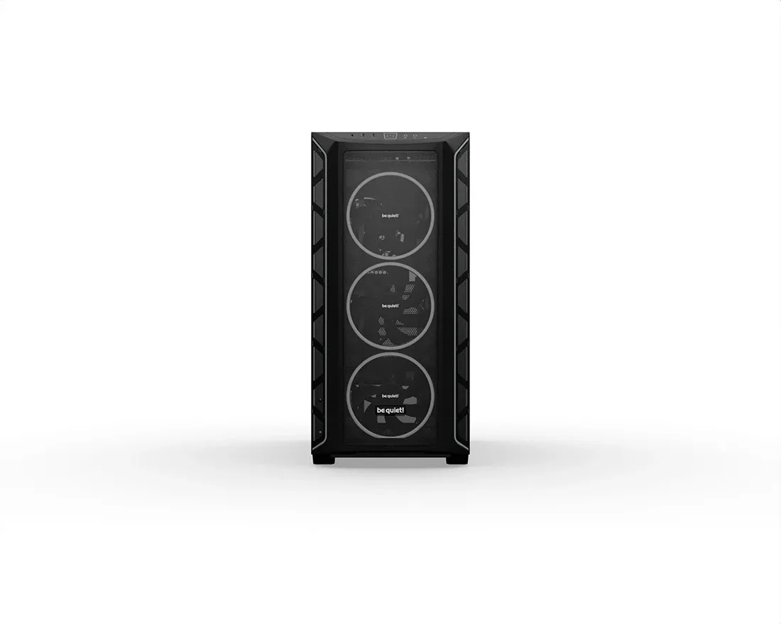 be quiet! Shadow Base 800 FX  Mid Tower Gaming Case, 1 x USB Type-C / 1 x USB 3.2, Tinted and Tempered Glass Side Window Panel, Air-permeable Front and Top Cover, 4 x Pre-Installed ARGB LED Fans, E-ATX / ATX / M-ATX / Mini-ITX Compatible
