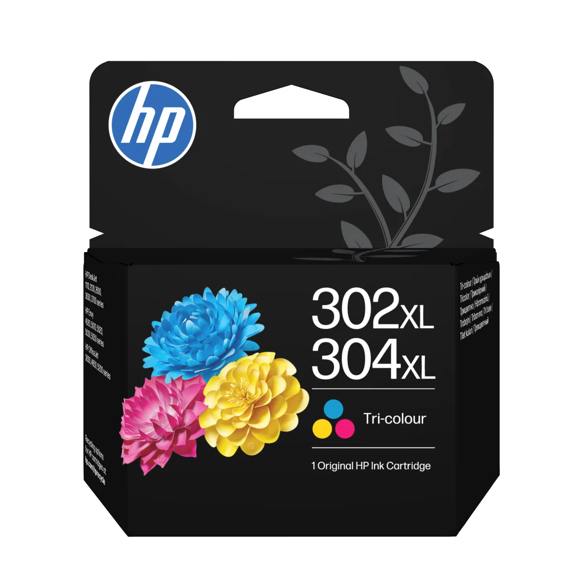 HP 302XL/304XL - 7 ml - High Yield - colour (cyan, magenta, yellow) - original - ink cartridge - for AMP 130, Deskjet 1110, 21XX, 26XX, 36XX, 37XX, ENVY 45XX, 50XX, Officejet 38XX, 46XX, 52XX