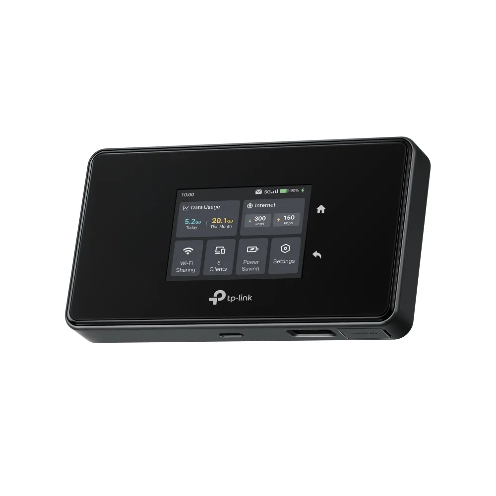 TP-Link M8550 V1 - Mobile hotspot - 5G LTE Advanced - 3.4 Gbps - Wi-Fi 5, Wi-Fi 6E