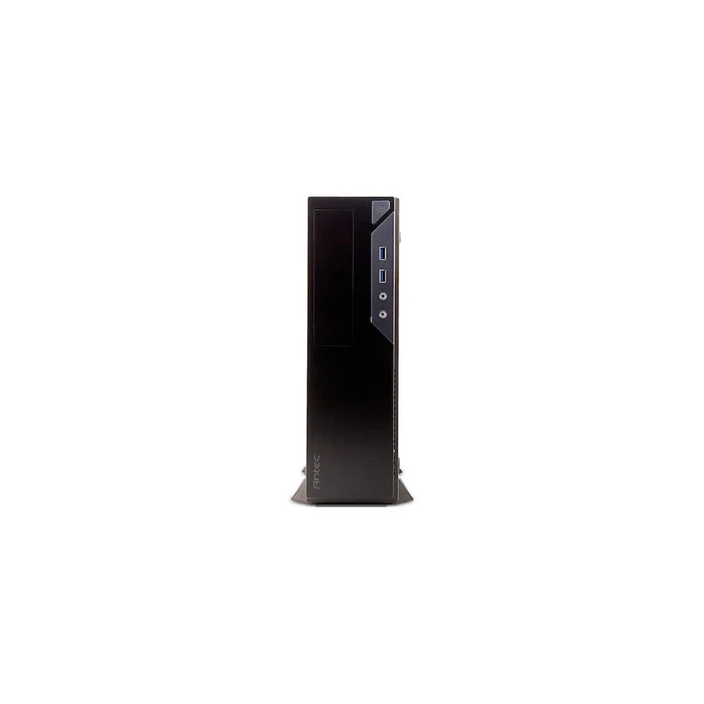 Antec VSK2000-U3 Micro Tower Slim Case, 2 x USB 3.0, Totally Tool-less design, TFX PSU form factor required, 1 x Pre-Installed 92mm Temperature Controlled Fan, Micro-ATX, Mini-ITX Compatible