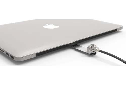 Compulocks Blade Universal Lock Slot Adapter with Keyed Cable Lock - System security kit - silver