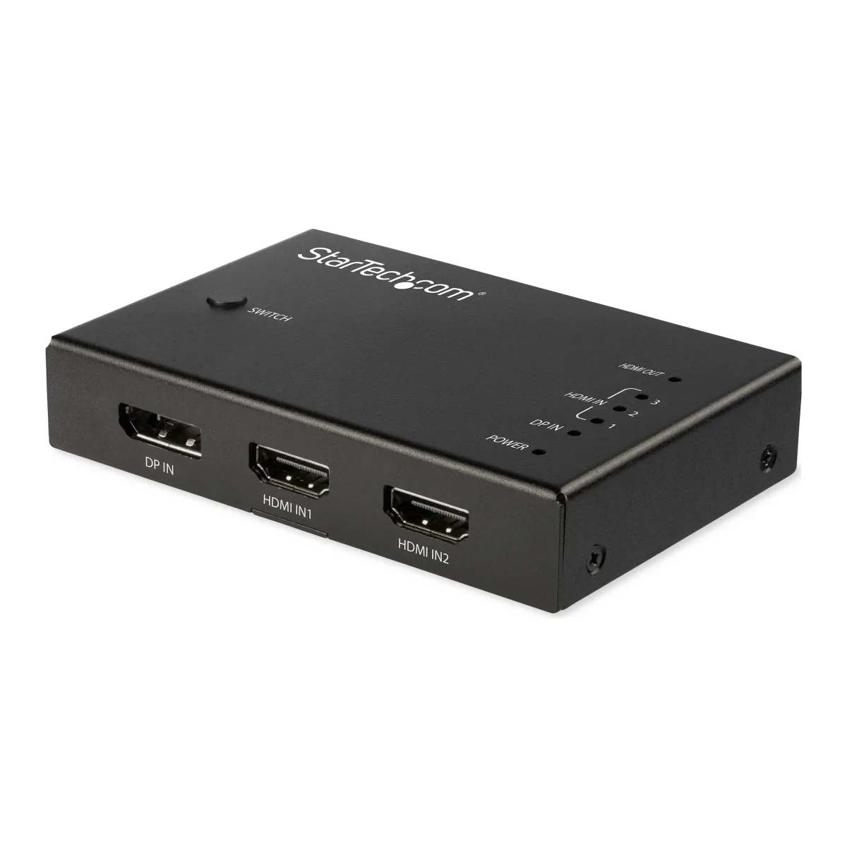 Startech 4 Port HDMI Video Switch - 3x HDMI & 1x DisplayPort - 4K 60Hz - Video/audio switch - 3 x HDMI + 1 x DisplayPort - desktop