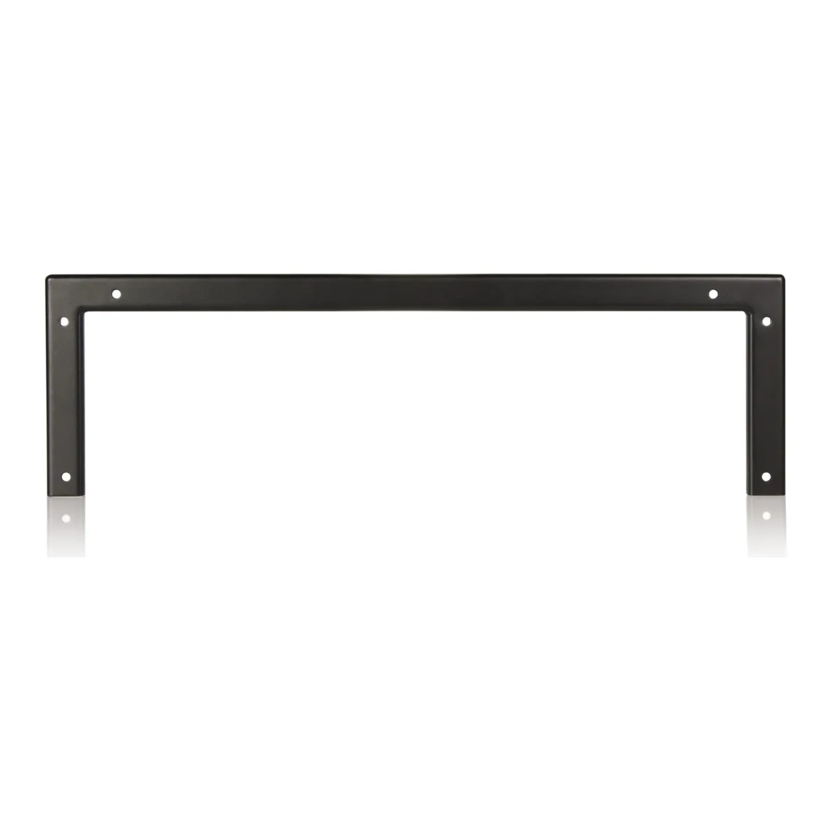 Startech 4U Wall Mount Patch Panel Bracket - 19 inch Steel Vertical Mounting Bracket for Network and Data Equipment (RK419WALLV) - Mounting bracket - wall mountable - black - 4U - 19