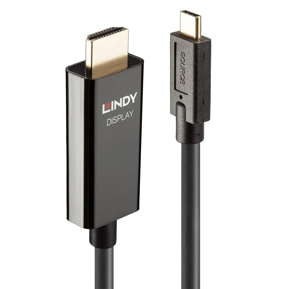 Lindy 43317 10M USB Type C to HDMI 4K60 Adapter Cable with Hdr