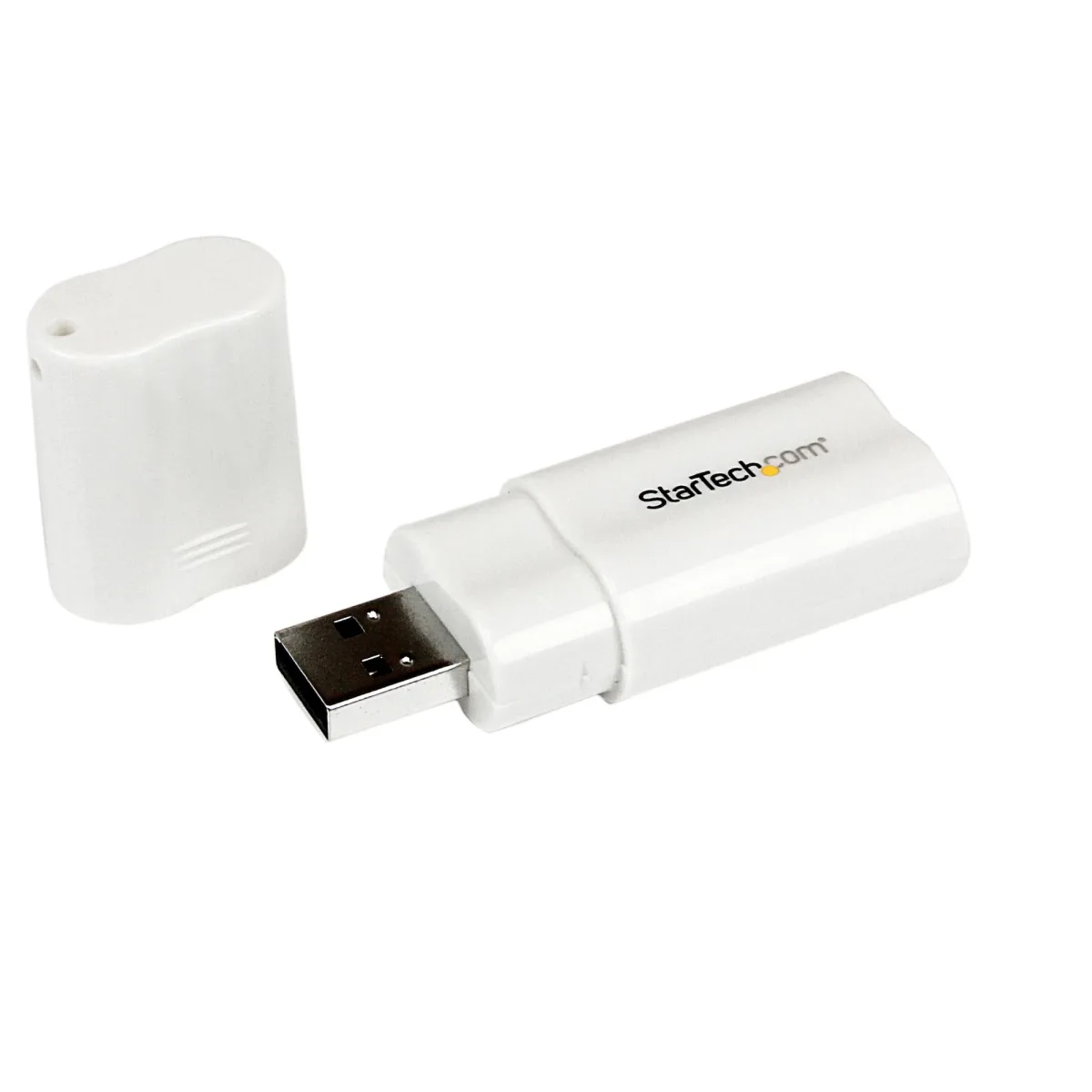 StarTech USB to Stereo Audio Adapter Converter - USB stereo Adapter - USB External sound Card - Laptop sound Card (ICUSBAUDIO)