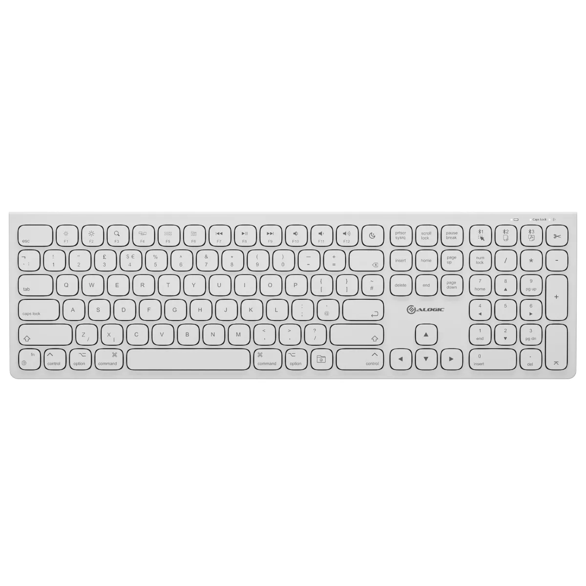 USB-C BT RECHARGEABLE WIRELESS APPLE MAC KEYBOARD MACOS