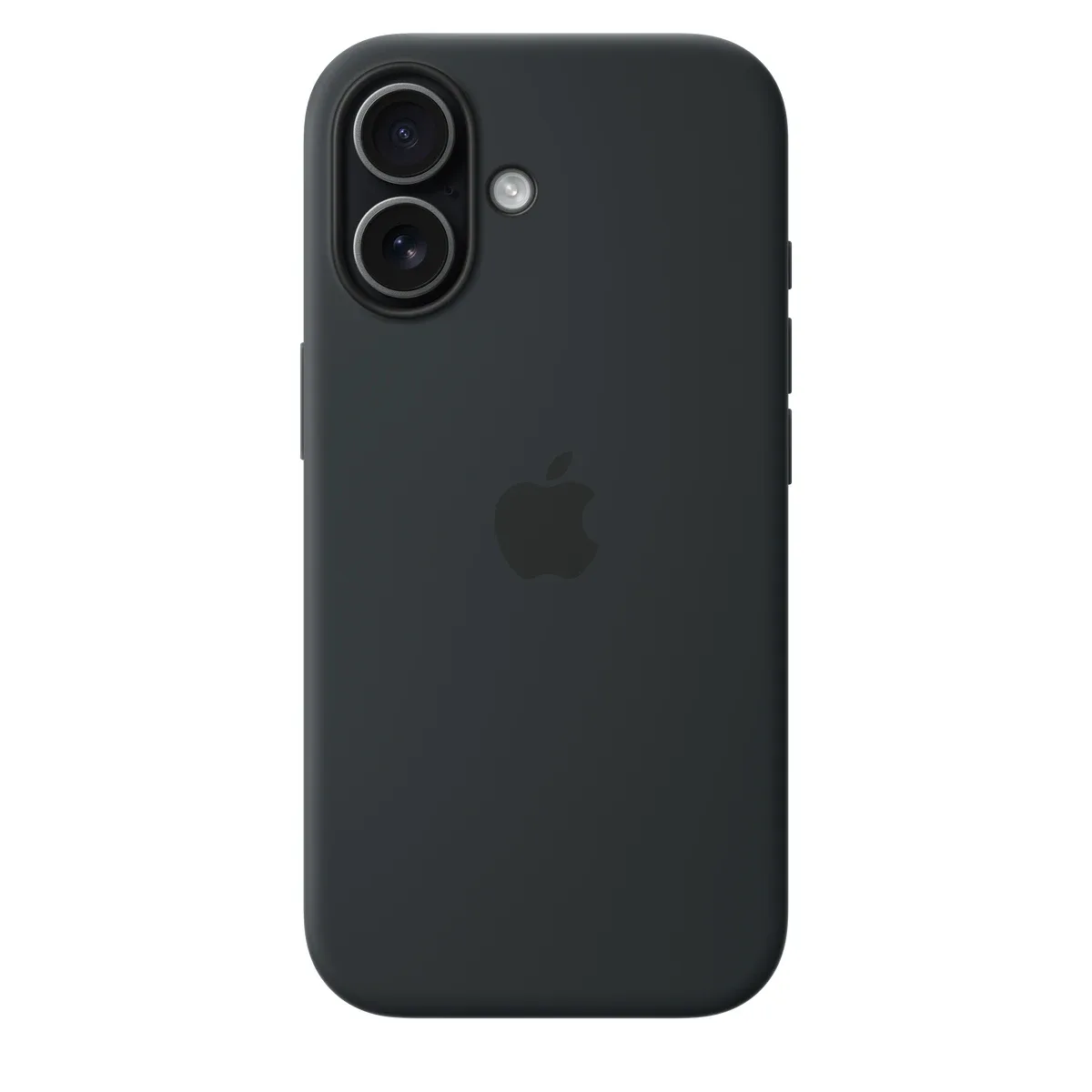 Apple - Protective cover for mobile phone - MagSafe compatibility - silicone - black - for iPhone 17