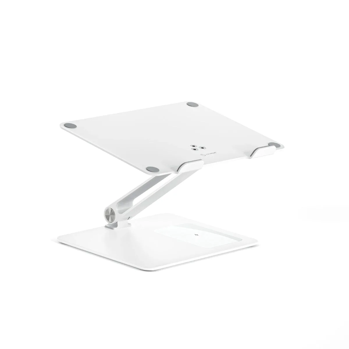 ALOGIC ELITE POWER LAPTOP STAND WITH WIRELESS CHARGER - WHITE