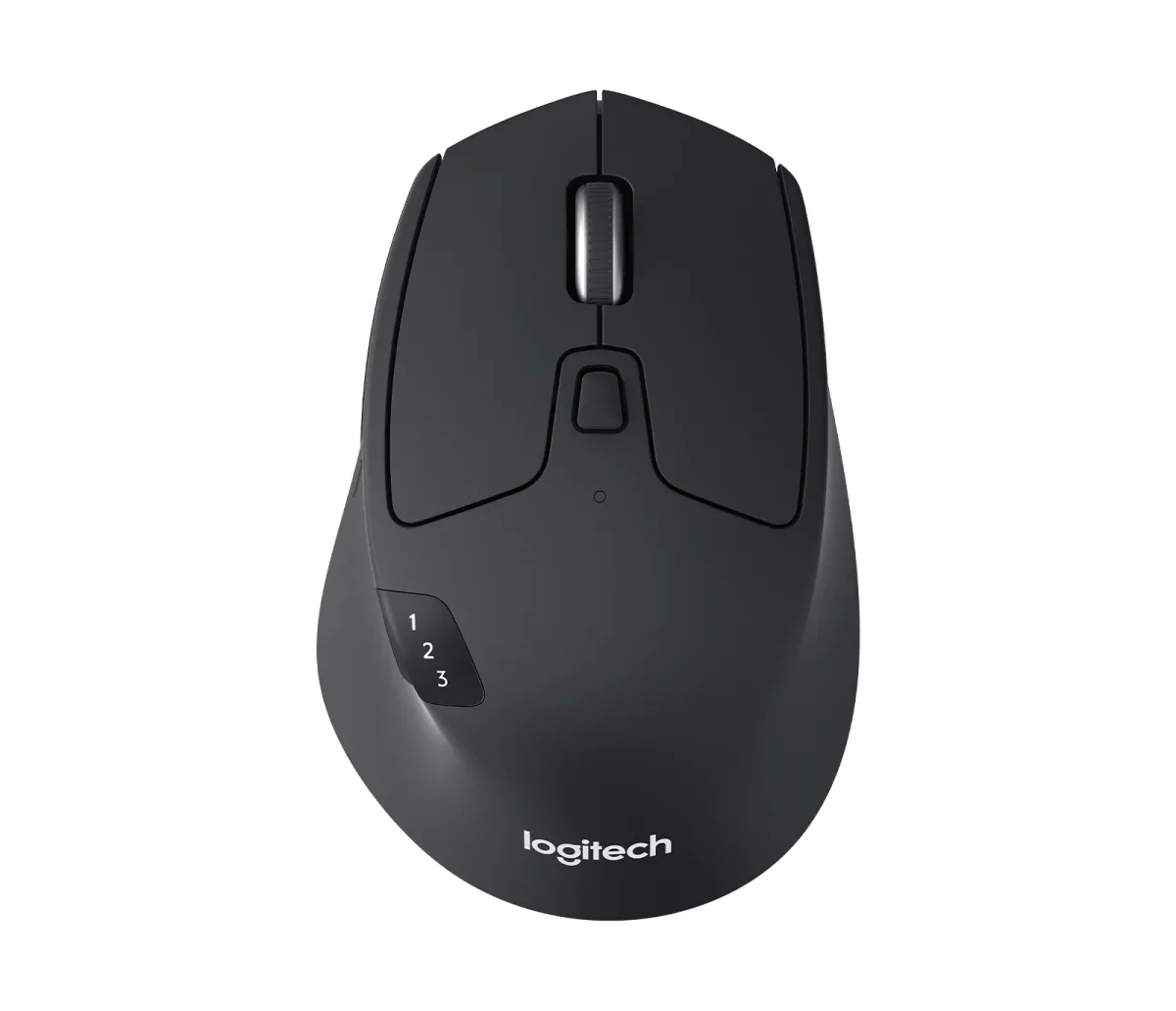 Logitech M720 Triathlon - Mouse - right-handed - optical - 7 buttons - wireless - Bluetooth, 2.4 GHz - USB wireless receiver