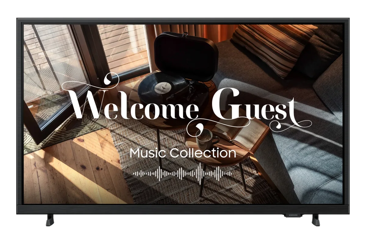 Samsung HG32F800FEU - 32" Diagonal Class HF8000F Series LED-backlit LCD TV - hotel / hospitality - Tizen OS - 1080p 1920 x 1080 - HDR - black