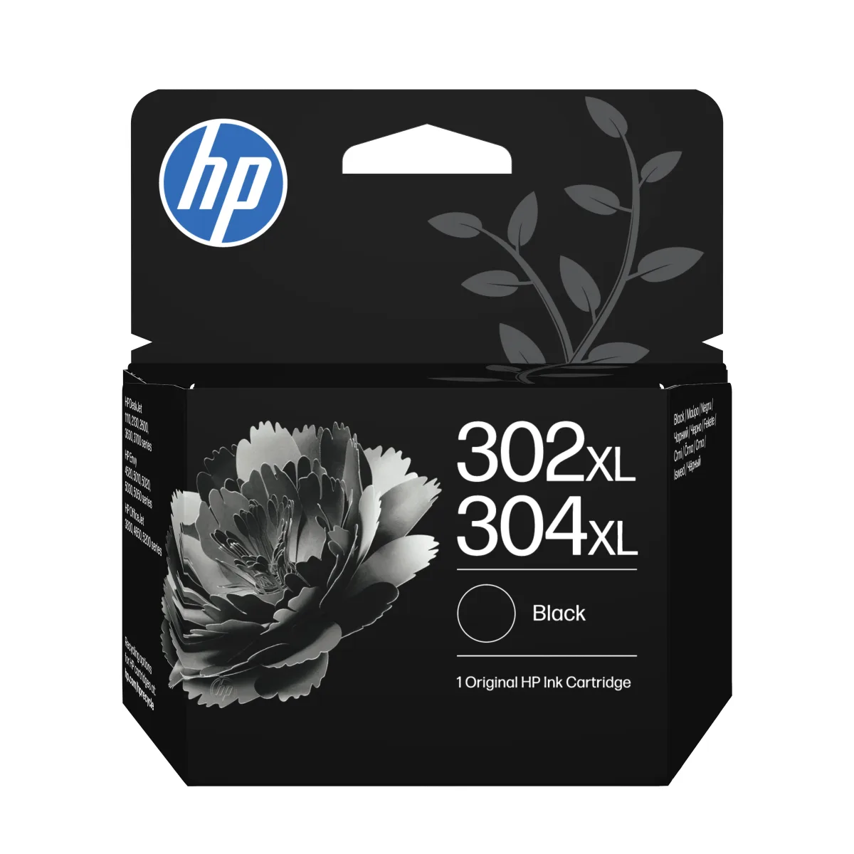 HP 302XL/304XL BLACK ORIGINAL INK CRTG