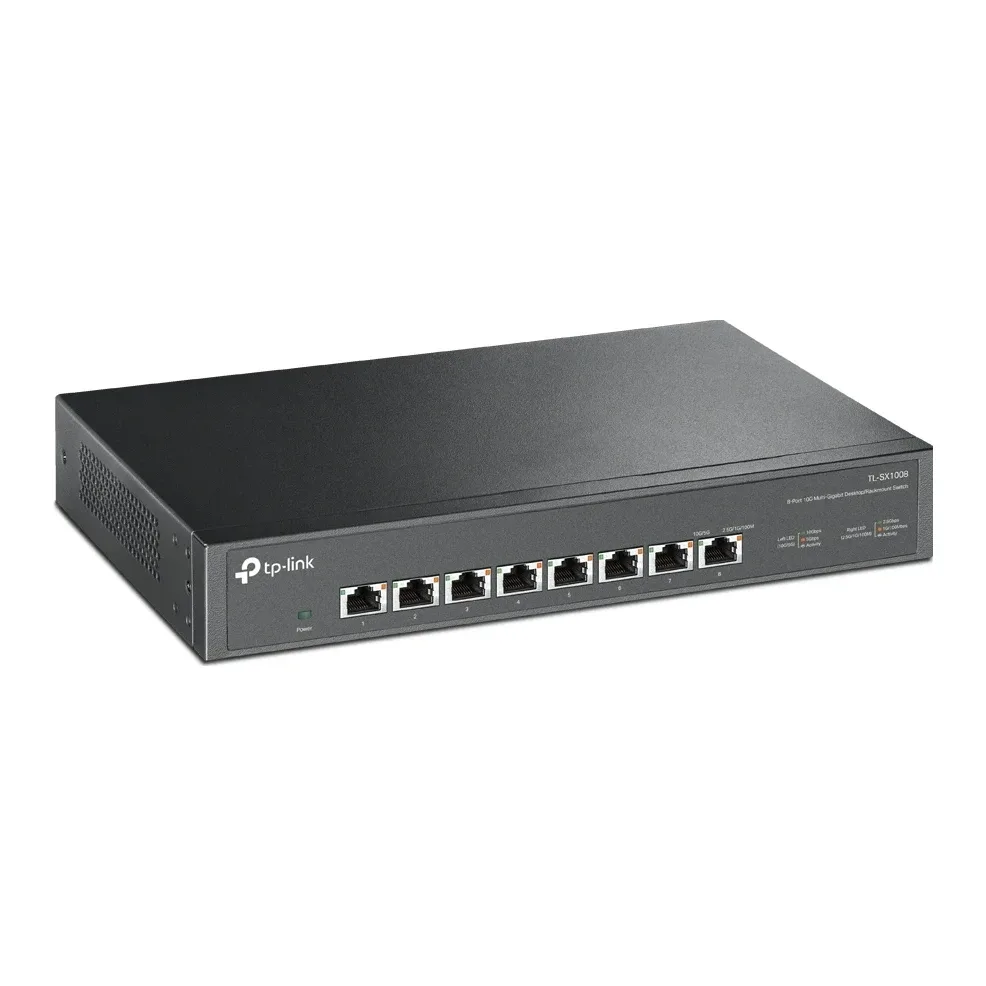 TP-Link TL-SX1008 8-Port Metal 10G Desktop/Rackmount Switch