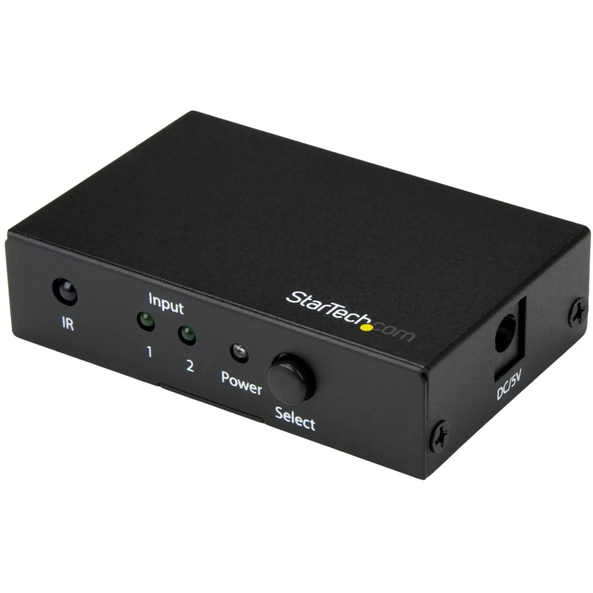 Startech 2 Port HDMI Switch - 4K 60Hz - Supports HDCP - IR - HDMI Selector - HDMI Multiport Video Switcher - HDMI Switcher (VS221HD20) - Video/audio switch - 2 x HDMI - desktop - for P/N: SVA5H2NEUA