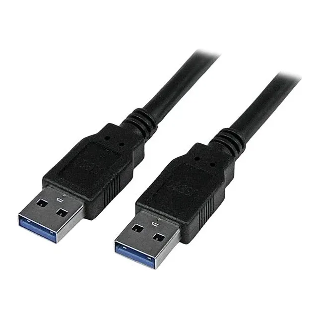 StarTech 3m 10 ft USB 3.0 Cable - A to A - M/M - Long USB 3.0 Cable - USB 3.1 Gen 1 (5 Gbps) (USB3SAA3MBK) - USB cable - USB Type A (M) to USB Type A (M) - USB 3.0 - 3 m - molded - black - for P/N: HB30C1A1CPD, HB30C3A1CFBW, HB30C3A1CST, HB30C5A2CSC, HB30C5A2CST, SV231DPU34K