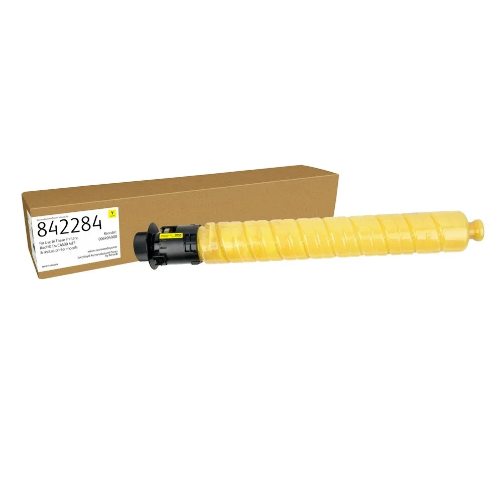 Xerox 006R04900 Everyday Remanufactured Toner Yellow Repl. Ricoh 842284