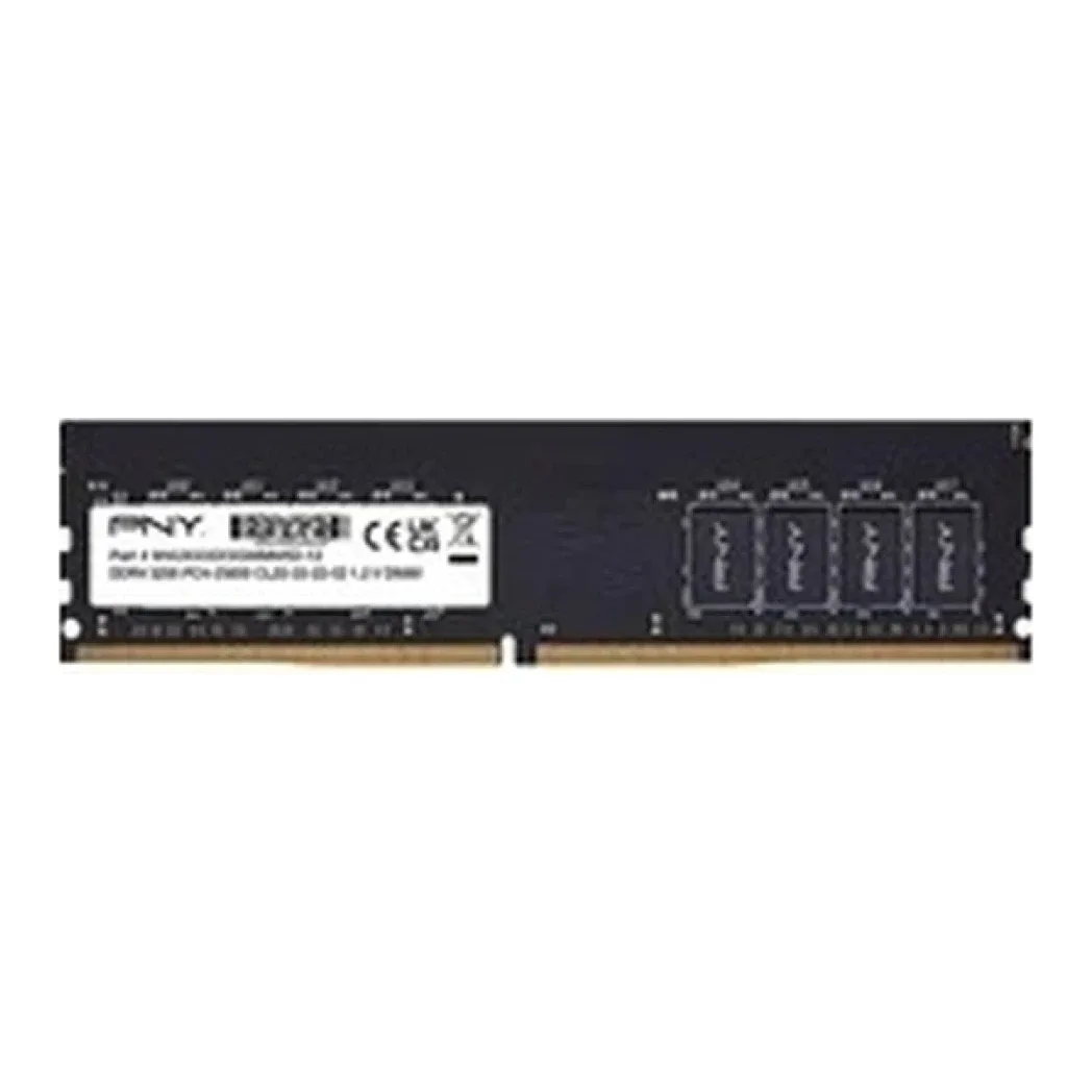 PNY Performance (MD8GSD43200-SI) DDR4 U-DIMM System Memory, 8GB (1x 8GB) 3200MHz,CL22 - Bulk