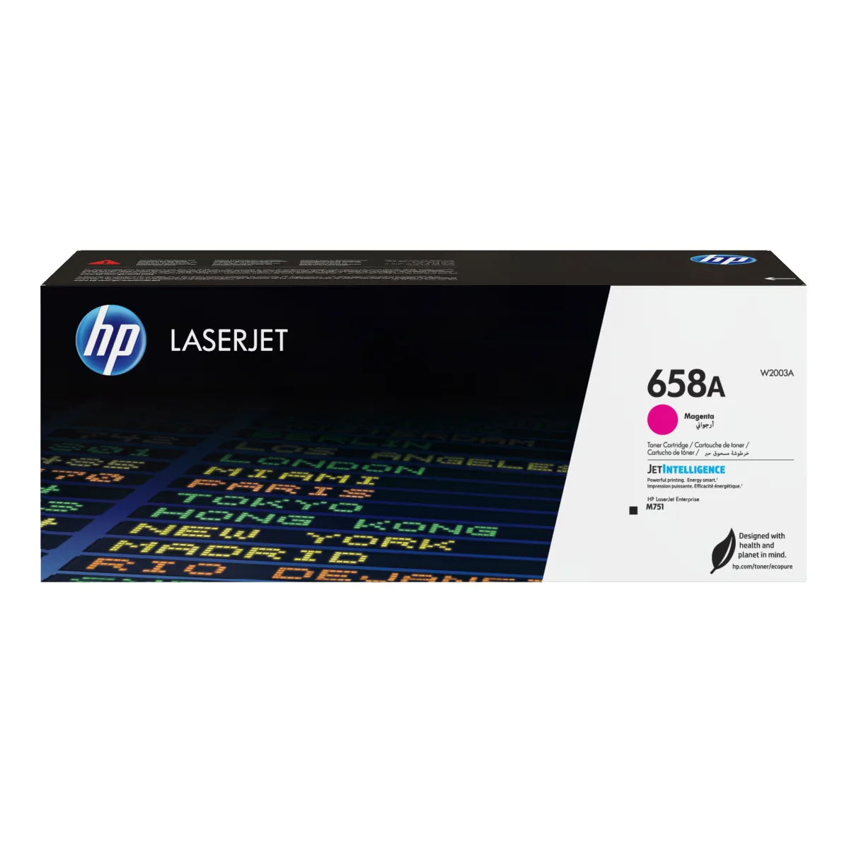 HP 658A MAGENTA LASERJET TONER CARTRIDGE
