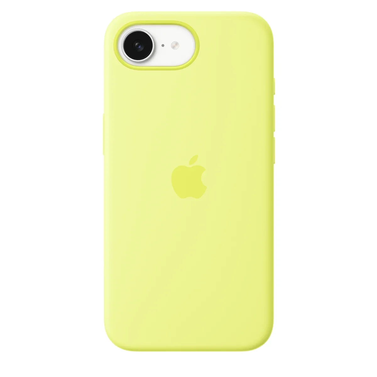 Apple - Protective cover for mobile phone - silicone - neon yellow - for iPhone 16e