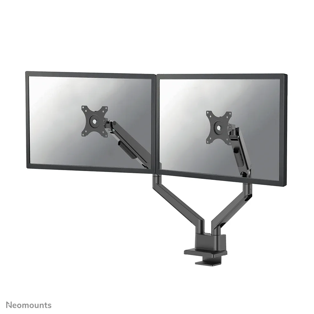 NEOMOUNTS NEXT SLIM DESK MOUNT DOUBLE DISPLAY (TOPFIX CLAMP/GRO