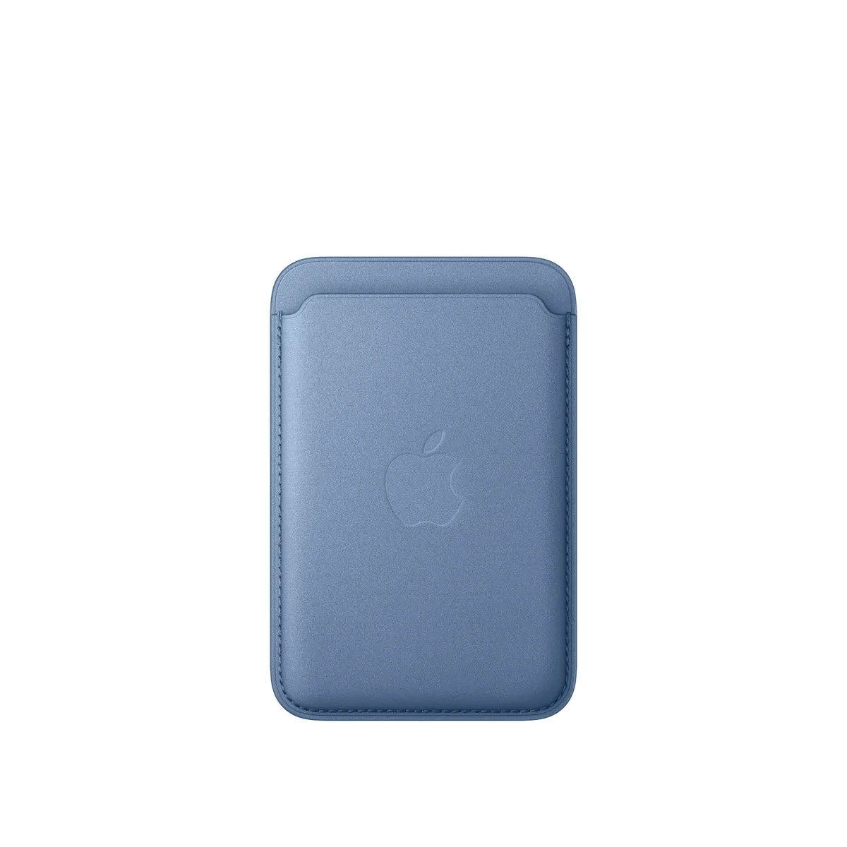 Apple - Wallet for mobile phone / credit card - MagSafe compatibility - microtwill, FineWoven - wildflower blue - for iPhone 12, 13, 14, 15, 16, 16e, 17, 17e, 18, Air