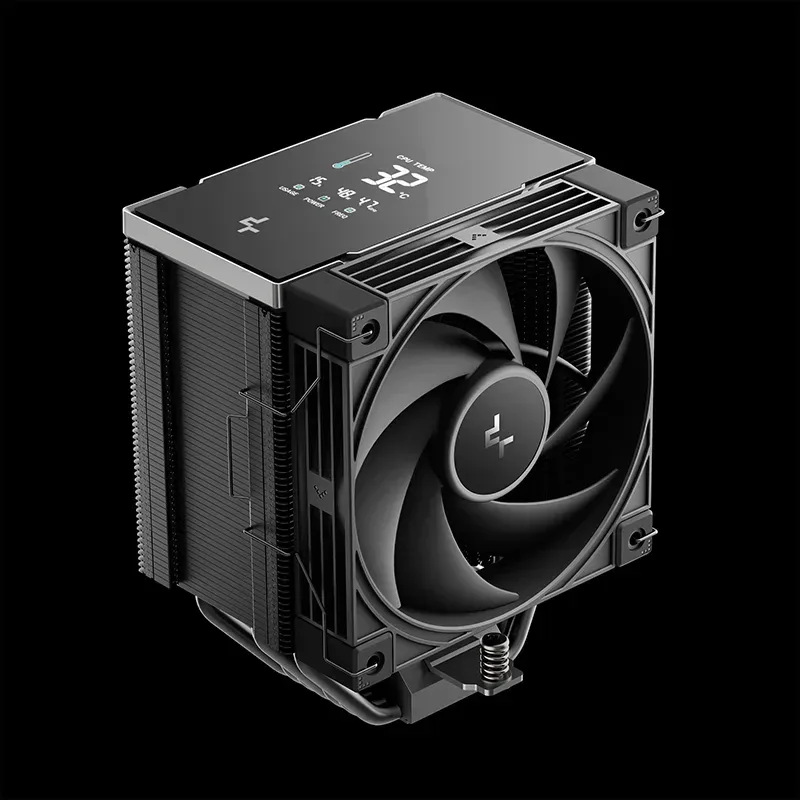 DeepCool AK700 DIGITAL NYX CPU Cooler, Black, 1 x 120mm Fan,  7 x advanced  Copper Heatpipes, Intel/AMD