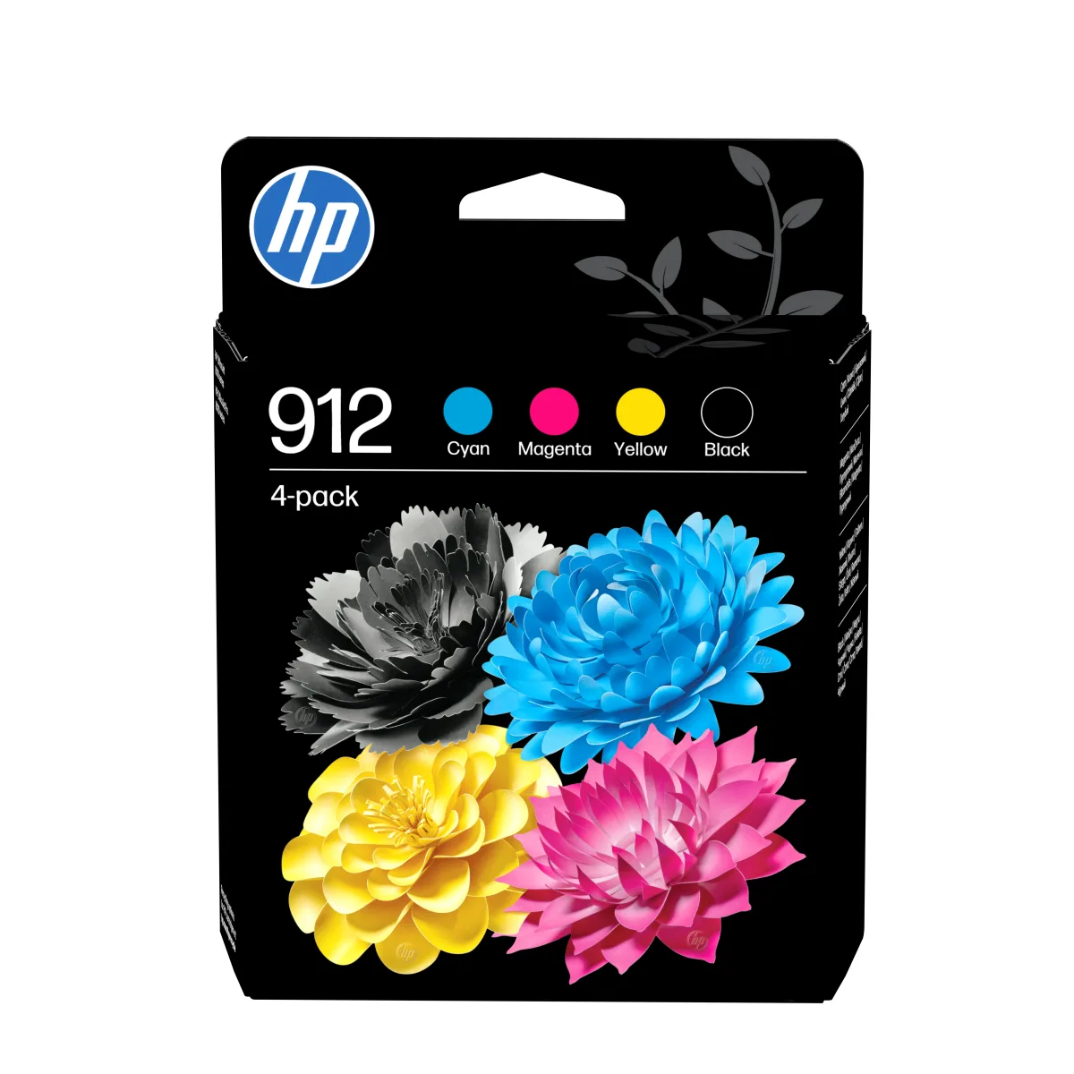 HP 912 4-PACK BLACK/CYAN/MAGENTA/YELLOW ORIGIN