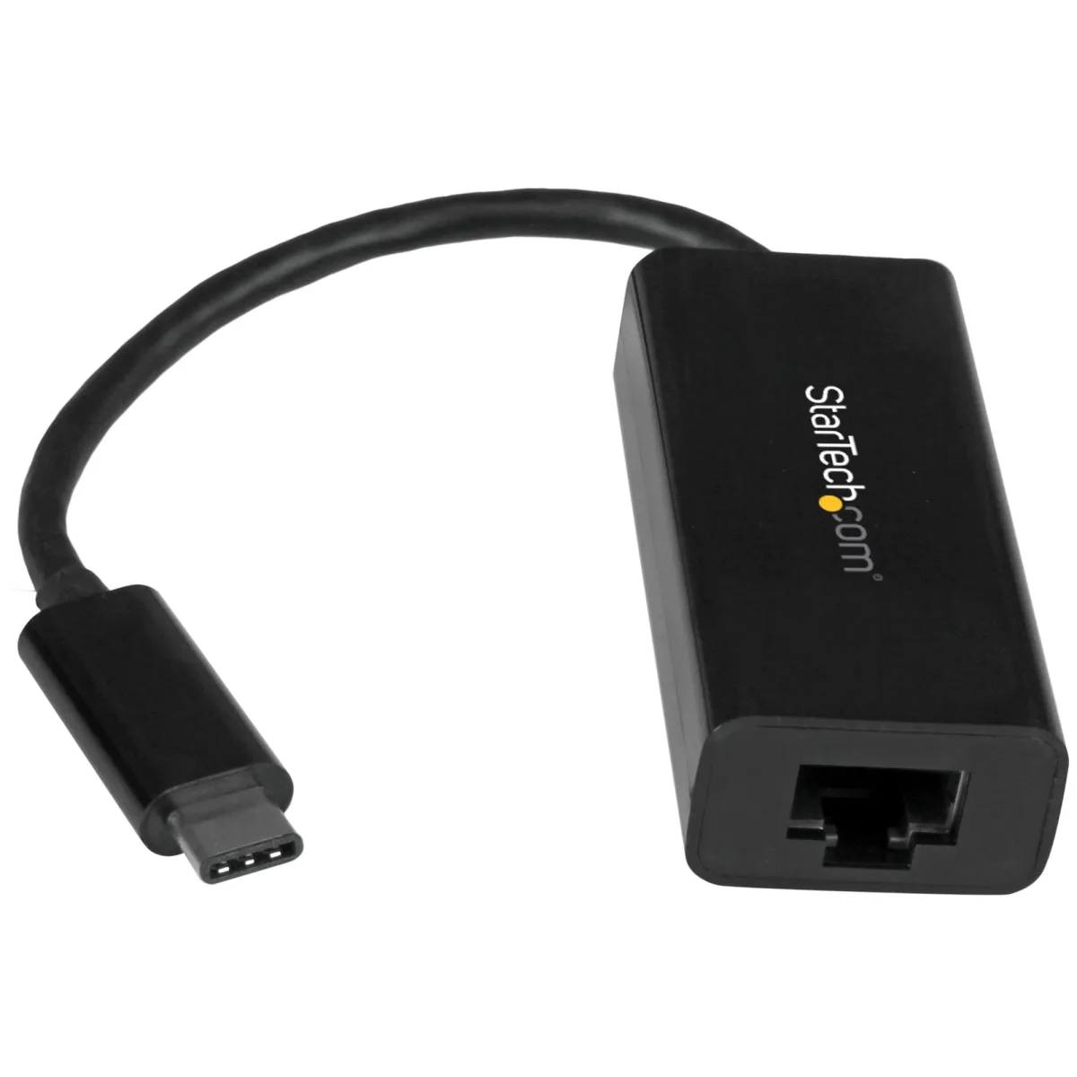 Startech USB C to Gigabit Ethernet Adapter - Black - USB 3.1 to RJ45 LAN Network Adapter - USB Type C to Ethernet (US1GC30B) - Network adapter - USB-C - Gigabit Ethernet - black - for P/N: HB30C3A1CFB, HB30C3A1CFS, TB33A1C